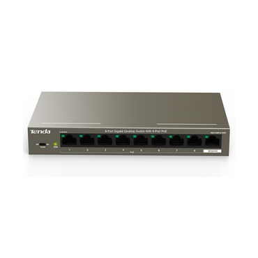 Tenda network switch on a white background