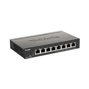 D-Link network switch on a white background