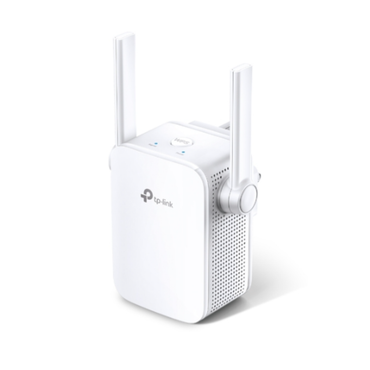 TP-Link Wi-Fi range extender on a white background