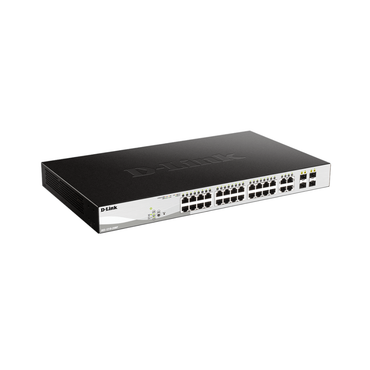 D-Link network switch on a white background