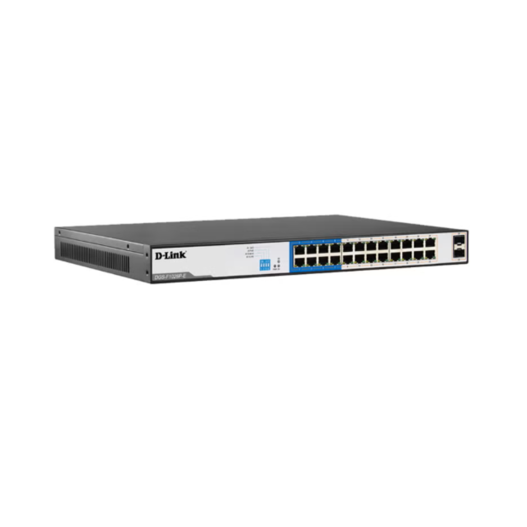 D-Link network switch on a white background
