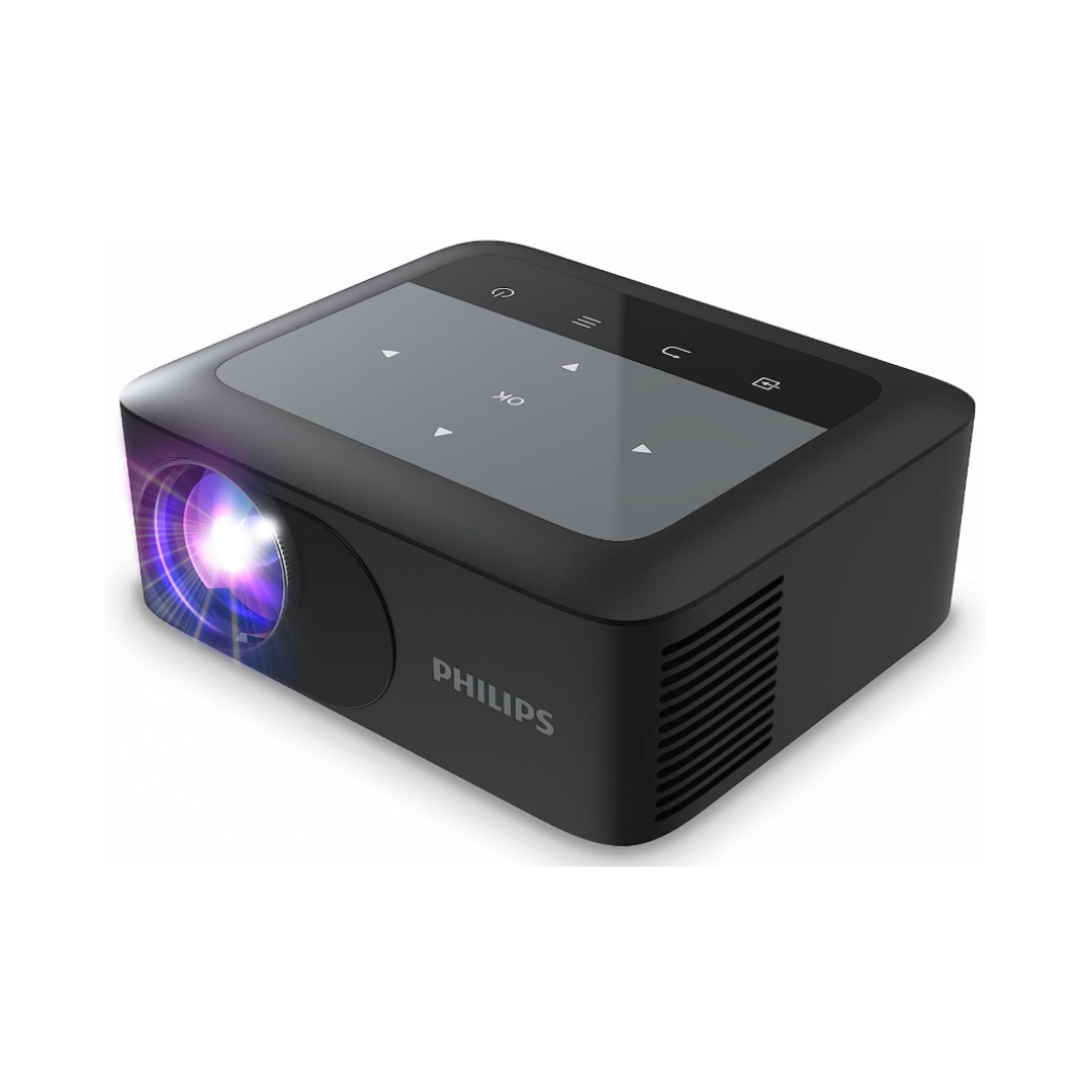 Philips projector on a white background