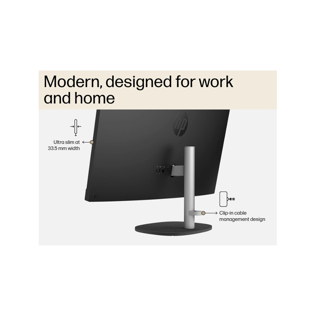 HP Aio i5-1335U 8GB RAM 512GB SSD 23.8-inch Touchscreen PC Black