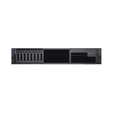 Server rack on a white background