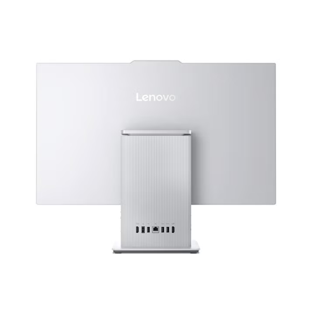 Lenovo computer monitor on a white background