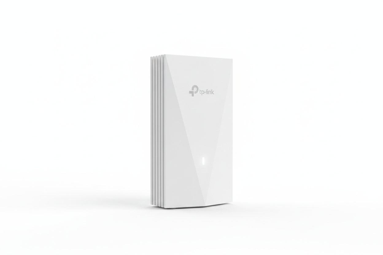 TP-Link Wi-Fi 6 router on a white background