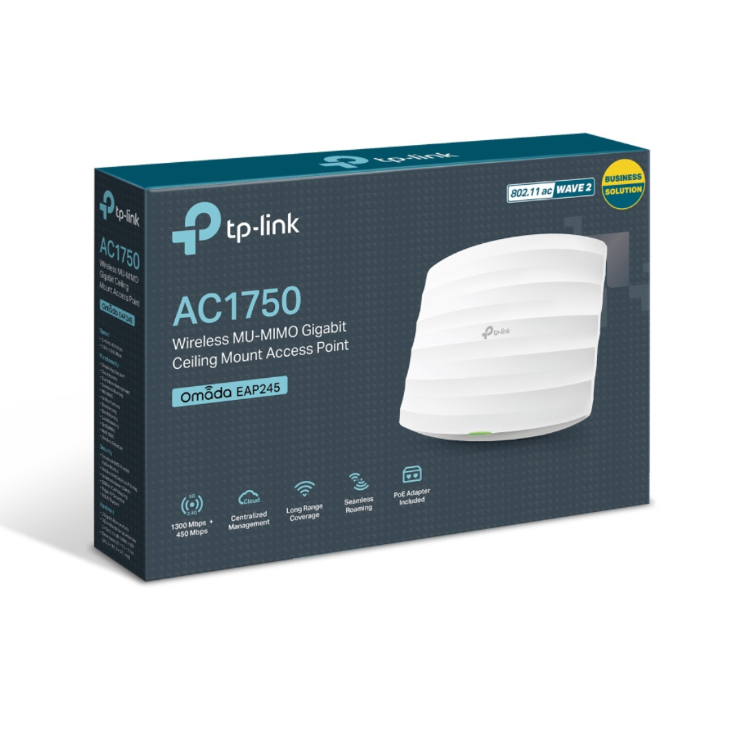 TP-Link wireless access point packaging on a white background