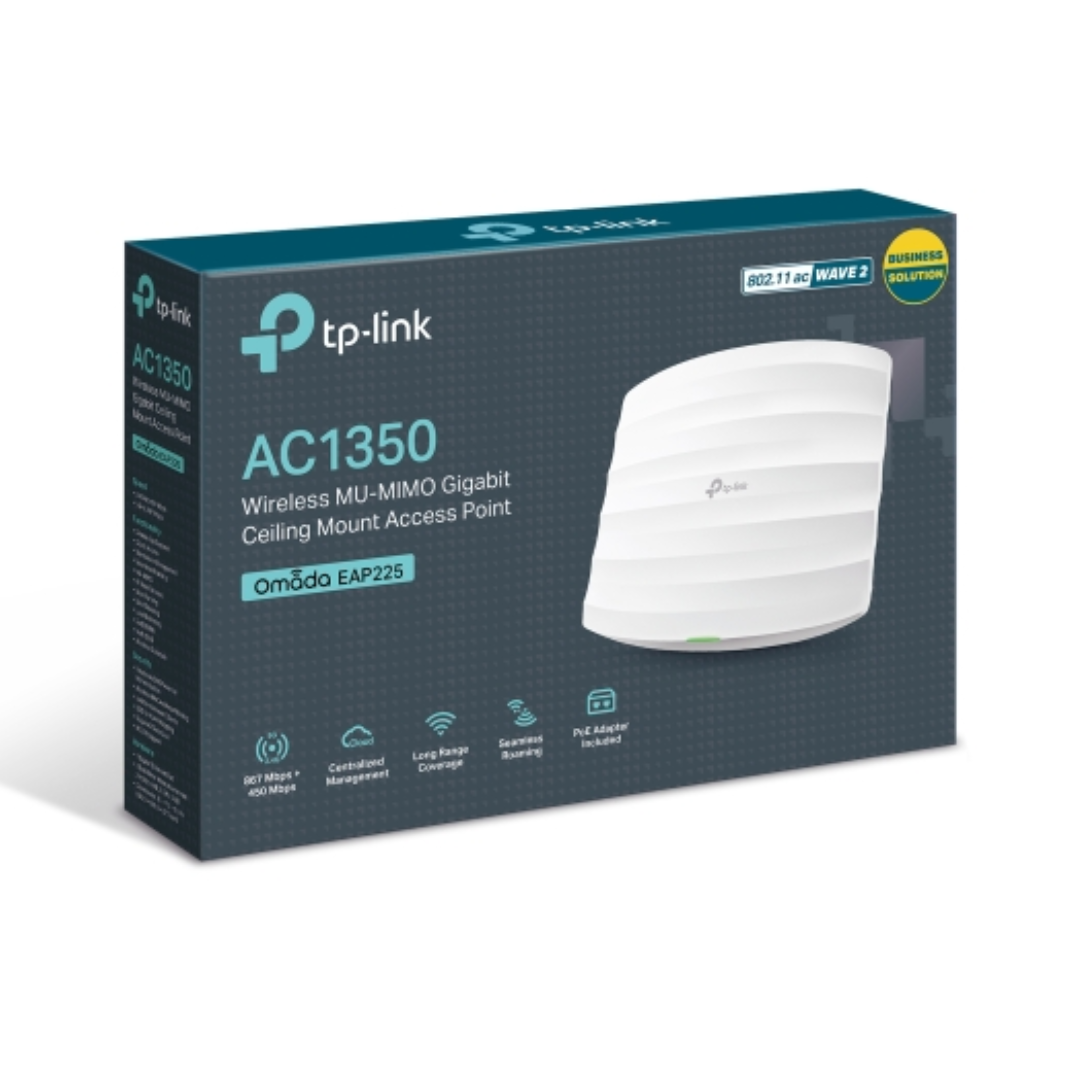 TP-Link AC1350 wireless router packaging on a white background