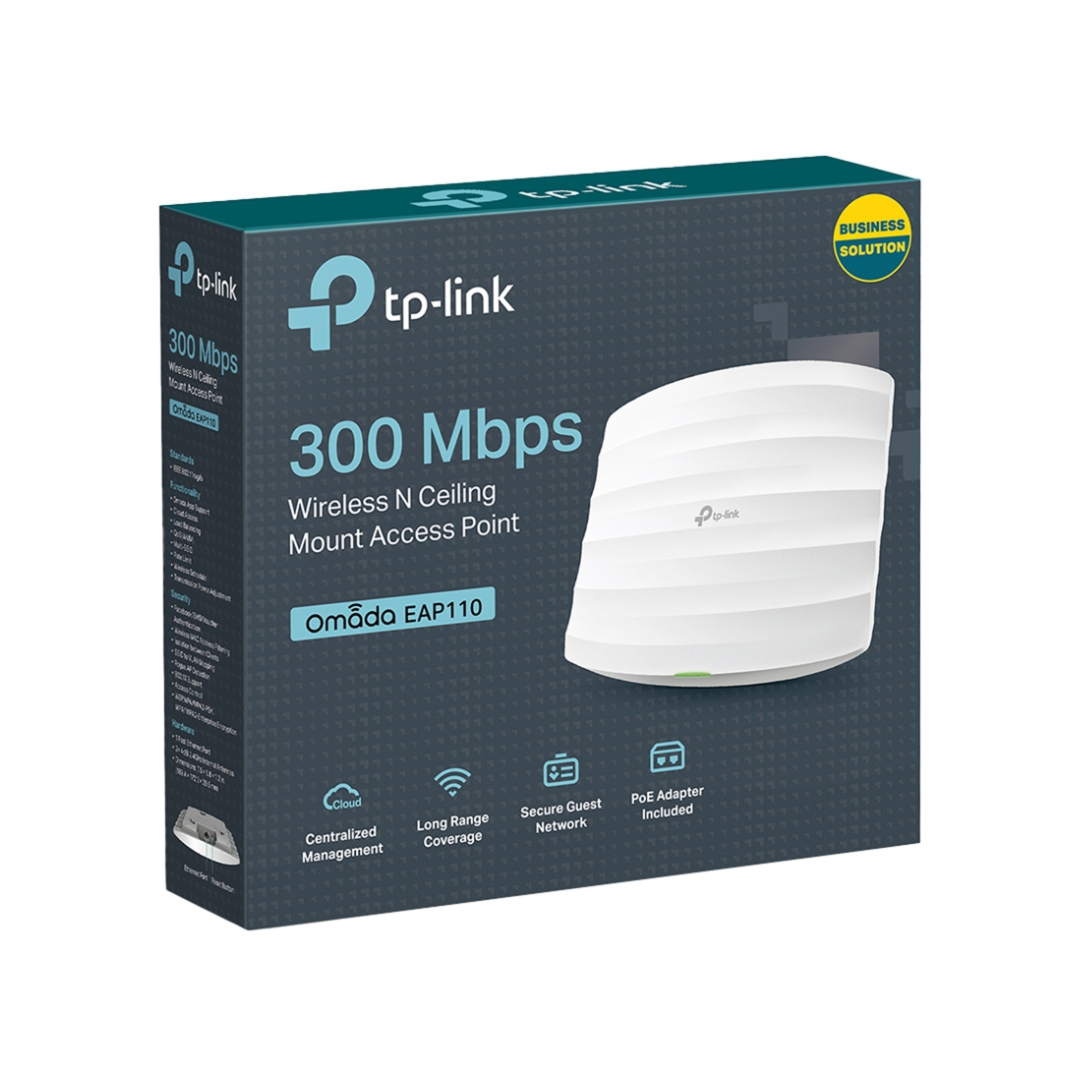 Tp-link Access Point 300Mbps Ceiling Mount EAP110