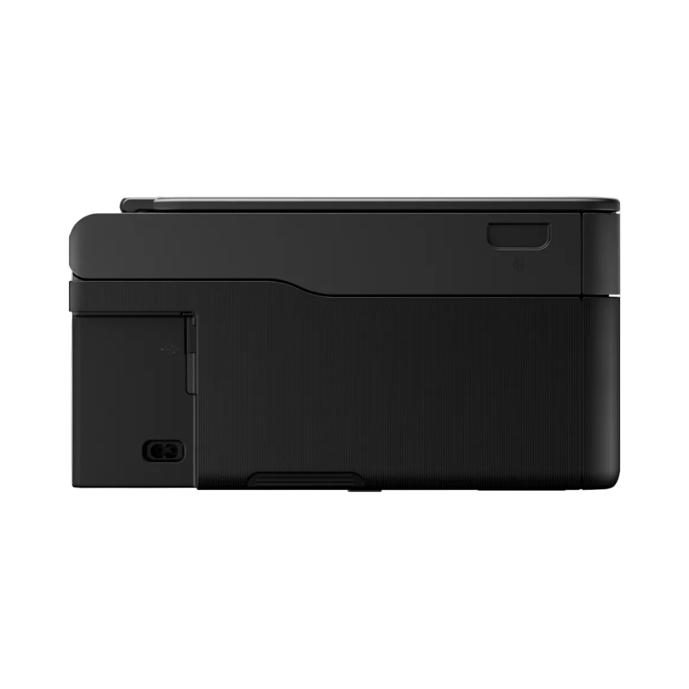 Black printer on a white background