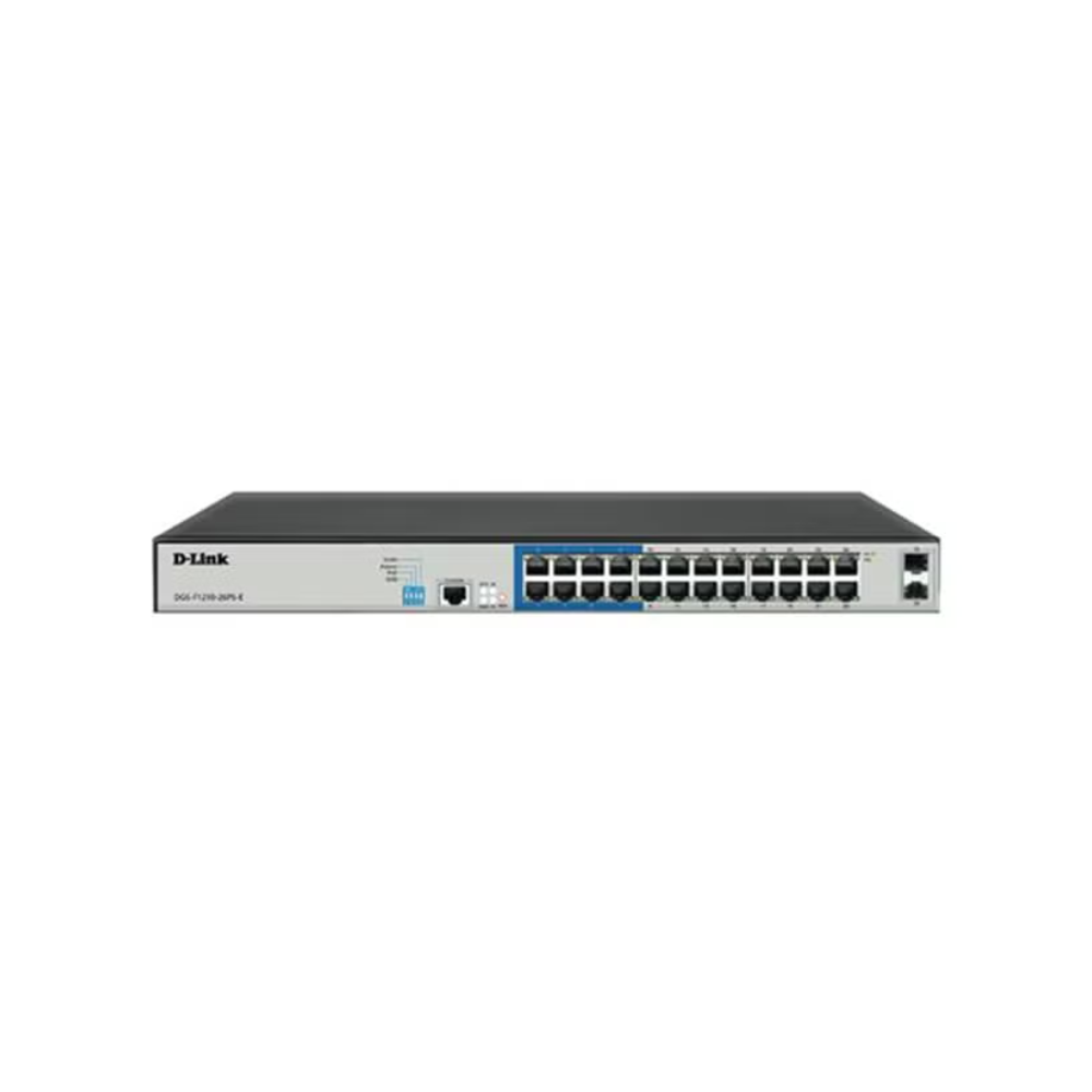 D-Link network switch on a white background
