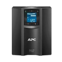 APC uninterruptible Power Supply (UPS) on a white background