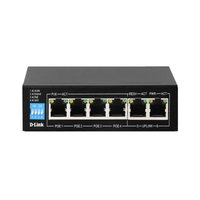 D-Link 4 Port Gigabit Poe Switch DGS-F1006P-E