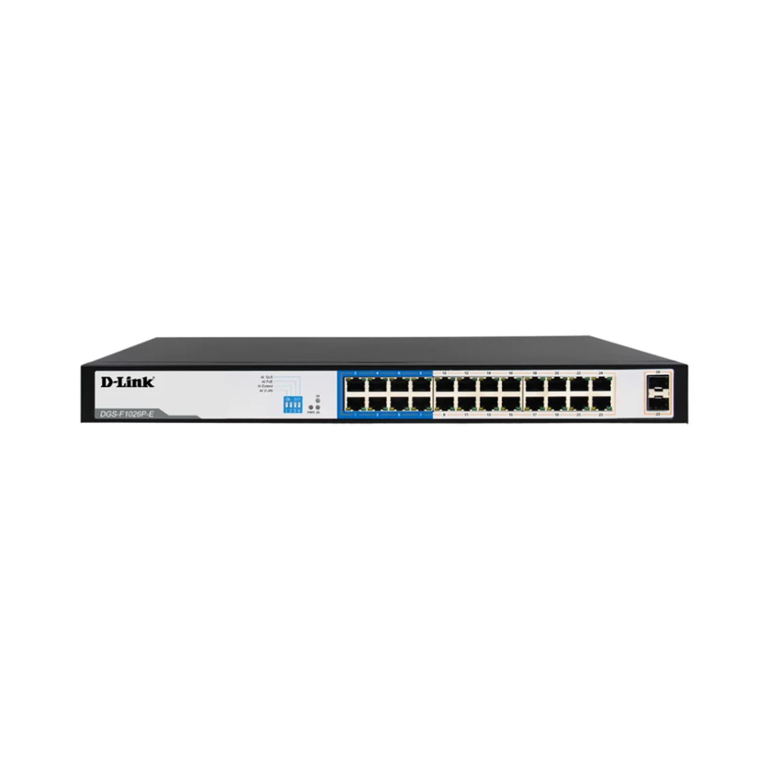 D-Link network switch on a white background