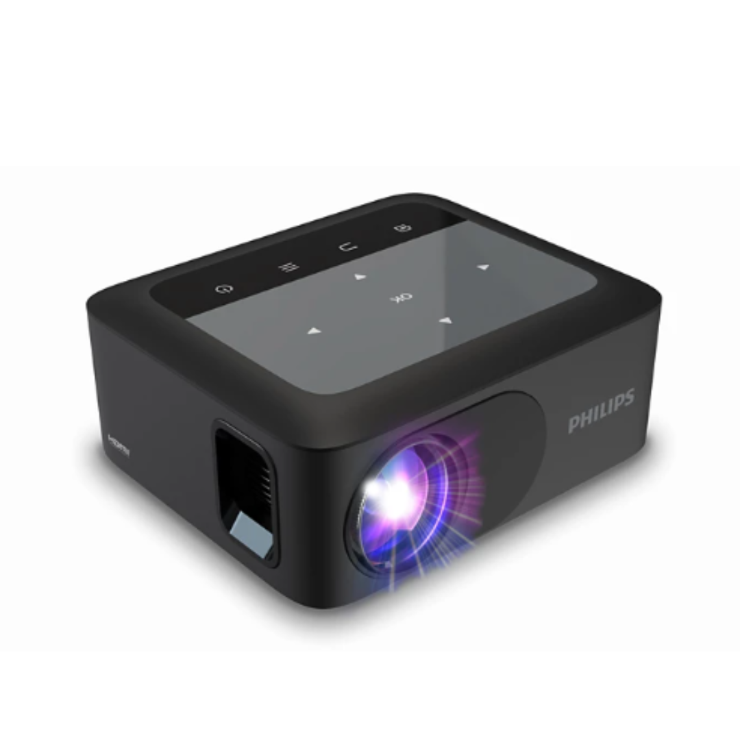 Philips projector on a white background