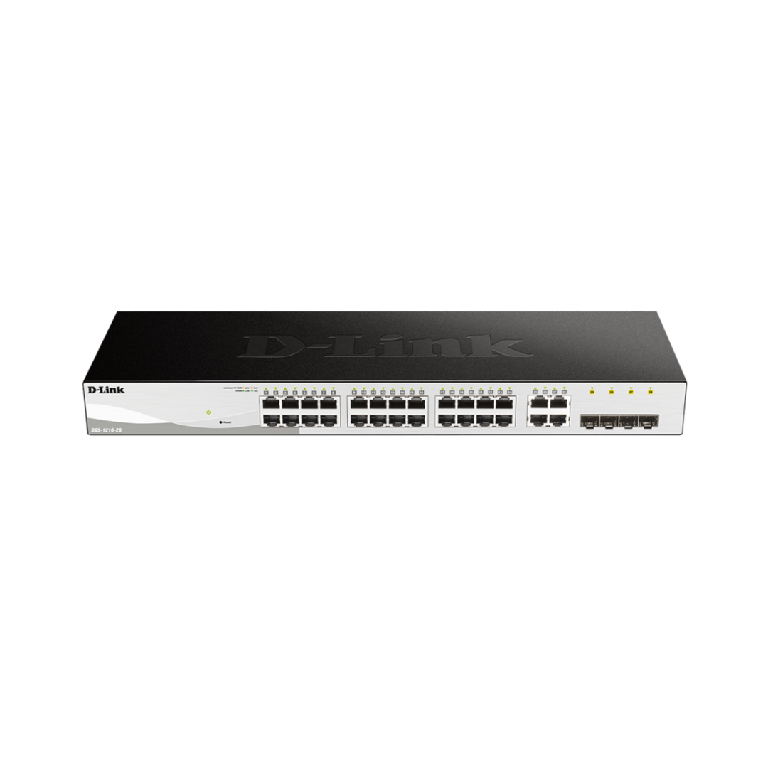 D-Link network switch on a white background