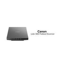 Canon CanoScan LiDE 300 Flatbed Scanner – 2400 x 2400 dpi, USB Powered