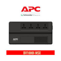 APC power strip with model number BV10001-MSX on a white background