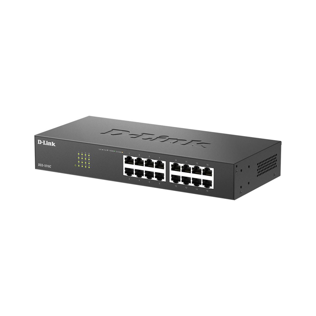 D-Link network switch on a white background