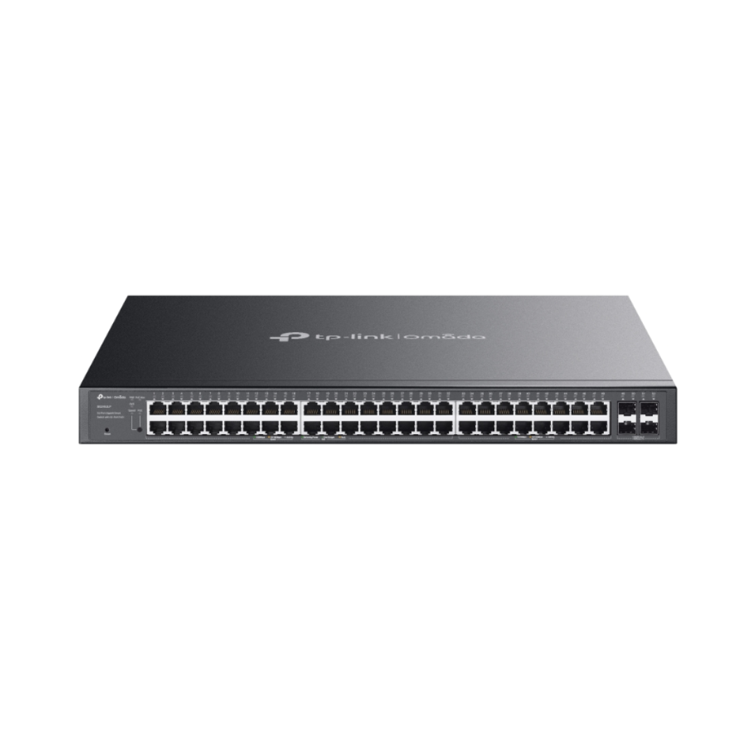 TP-Link network switch on a white background