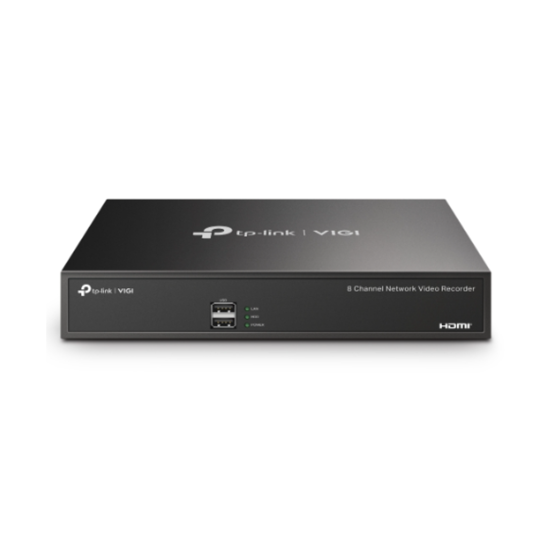 TP-Link network video recorder on a white background