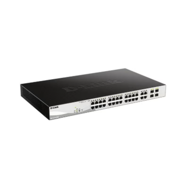D-Link network switch on a white background