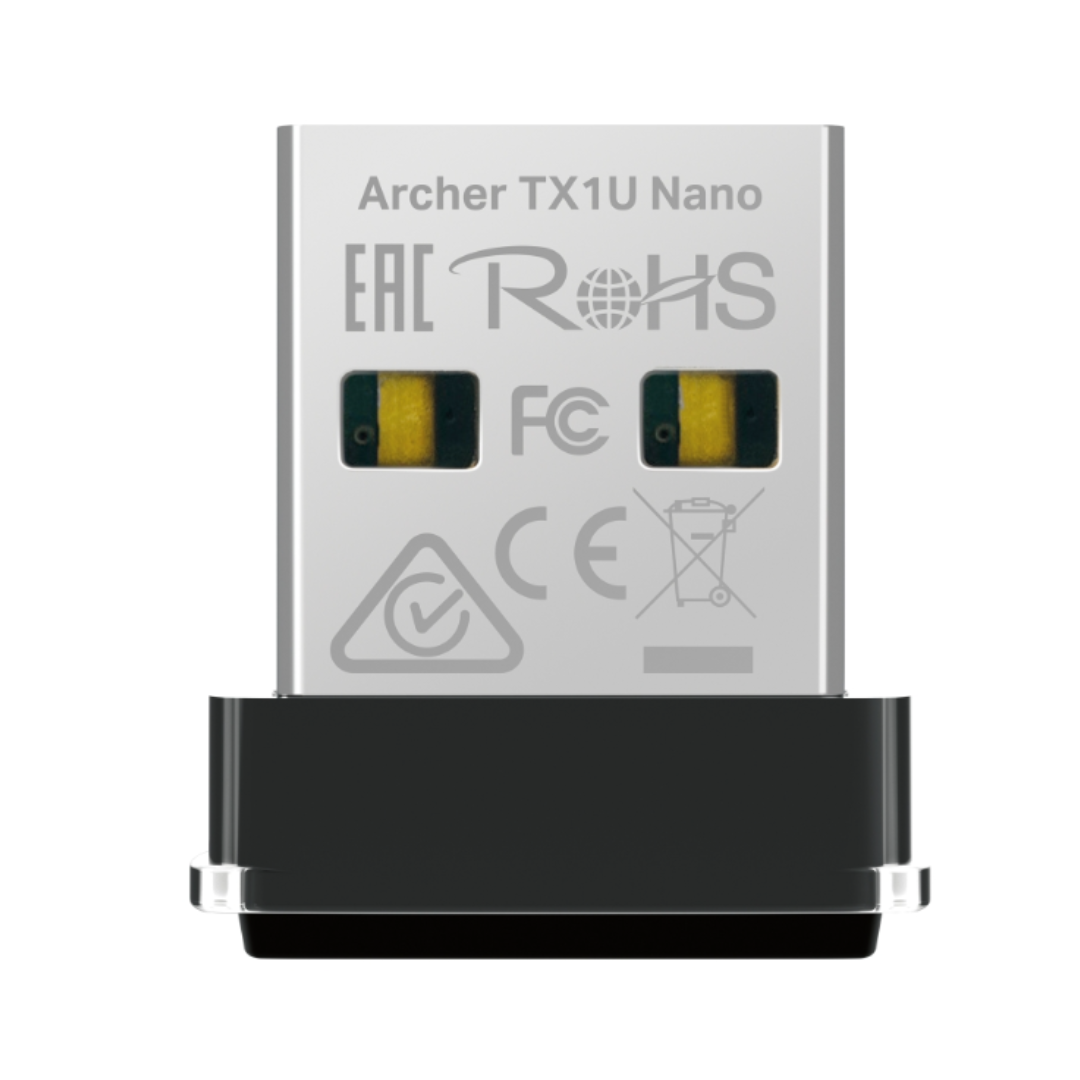 Tp-Link AX300 Nano Wi-Fi 6 Wireless USB Adapter Archer TX1U Nano