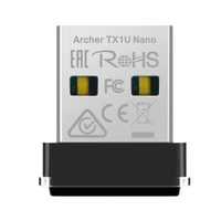 Tp-Link AX300 Nano Wi-Fi 6 Wireless USB Adapter Archer TX1U Nano