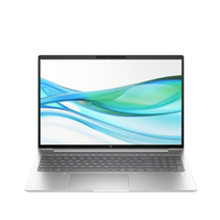 Laptop with a colorful display on a white background