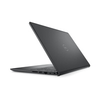 Black Dell laptop on a white background