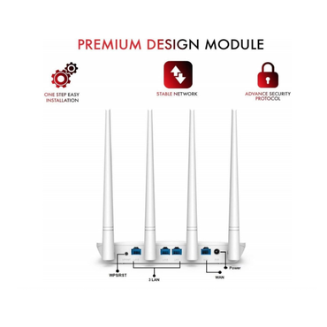 Tenda Router 300Mbps High Speed coverage F6