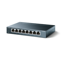 TP-Link network switch on a white background
