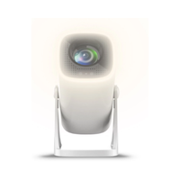 White security camera on a white background