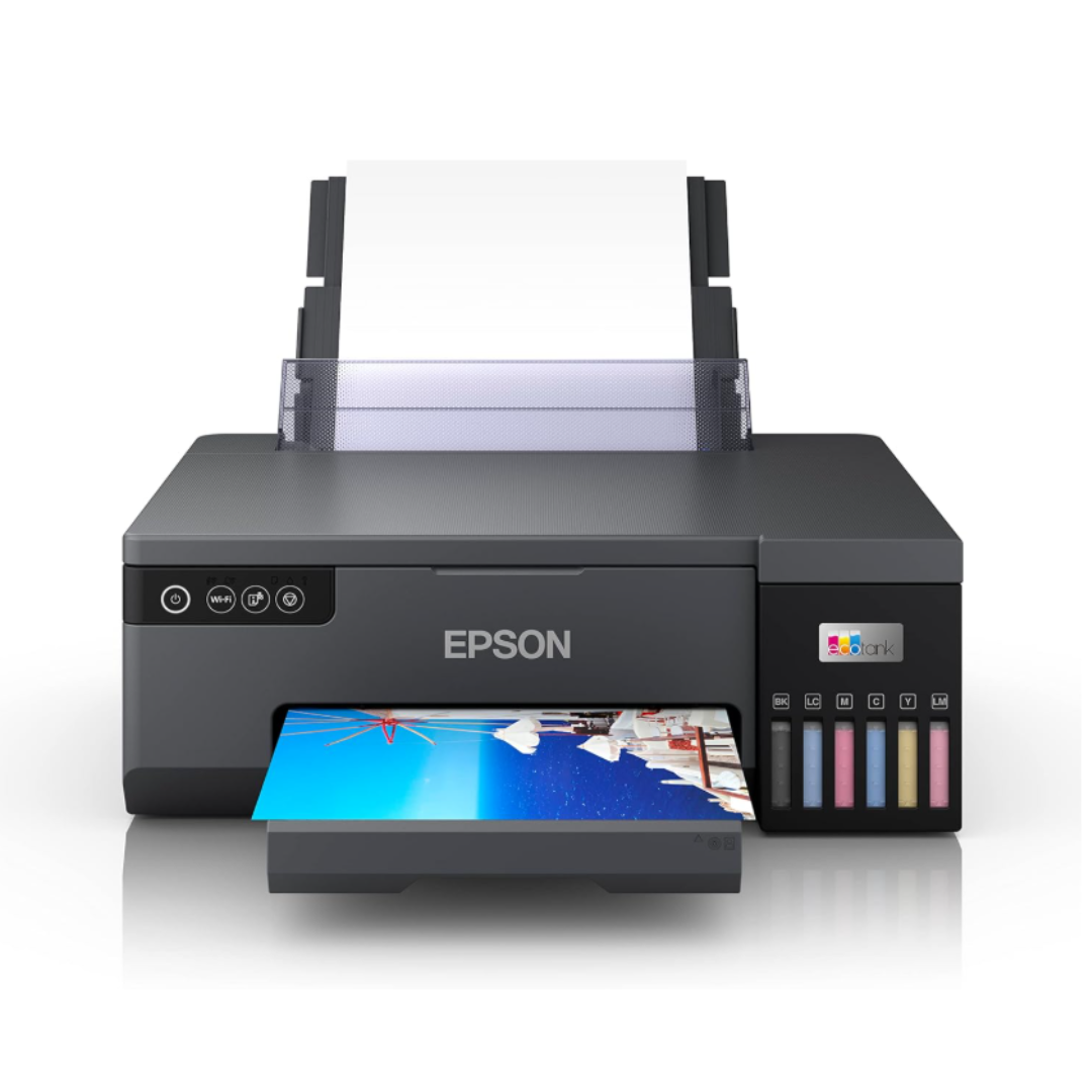 Epson printer on a white background