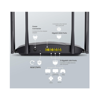 Tenda AX3000 Dual-Band Gigabit Ethernet Wireless WiFi 6 Router TX12LPro