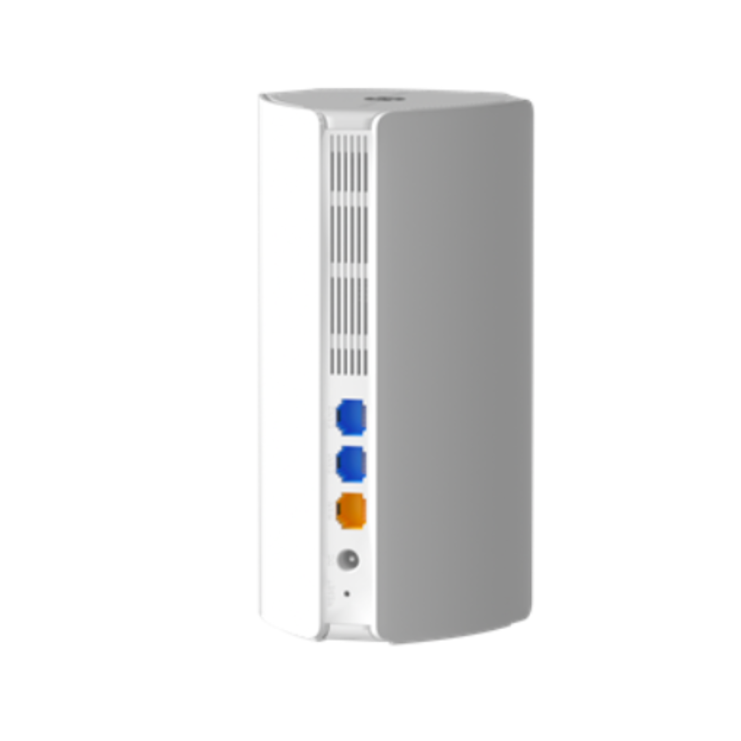 Rectangular electronic device with buttons on a white background