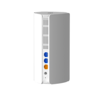 Rectangular electronic device with buttons on a white background