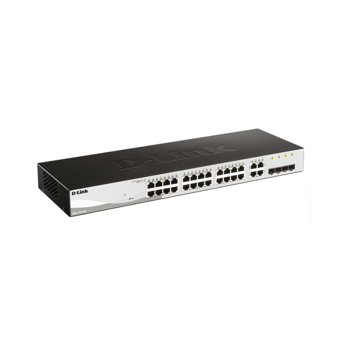 D-Link network switch on a white background