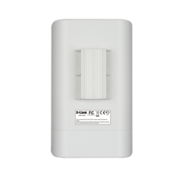 White electronic device with D-Link branding on a white background