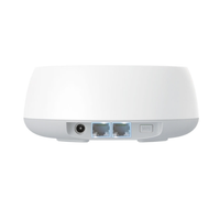 White electronic device with ports on a white background