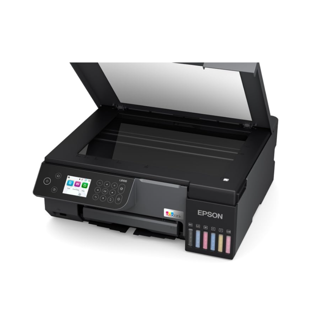 Epson printer on a white background