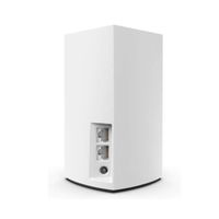 White electronic device with a port on a white background