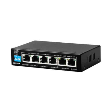 D-Link network switch on a white background