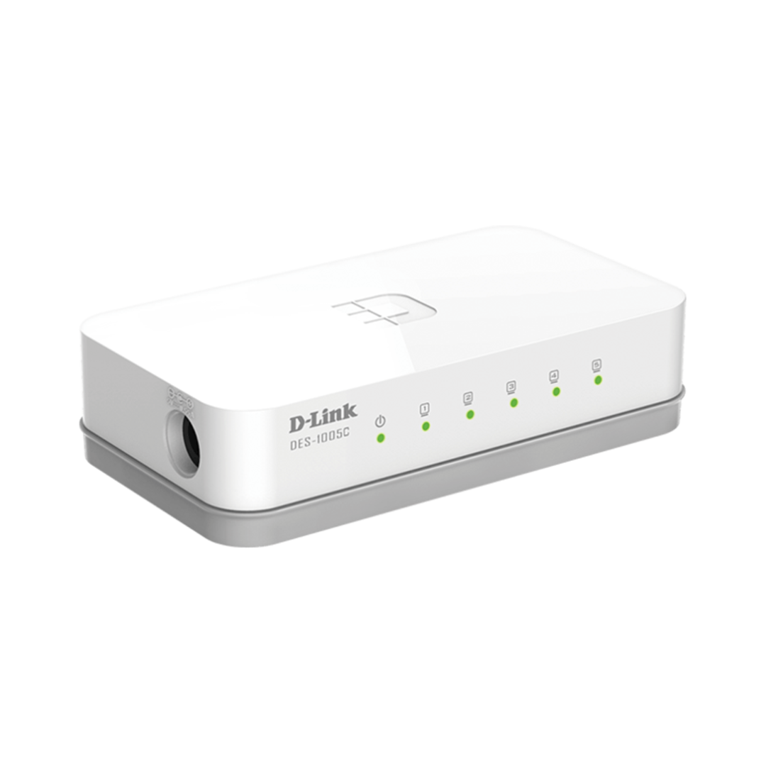 D-Link network switch on a white background
