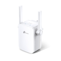 TP-Link Wi-Fi range extender on a white background