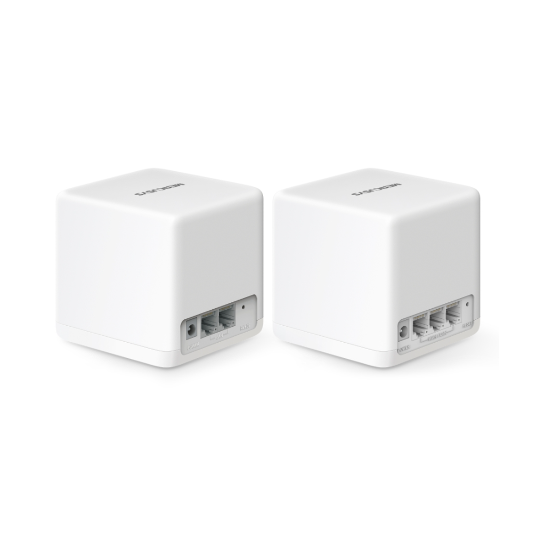 Two white power adapters on a white background