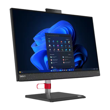 Monitor with a stand on a white background
