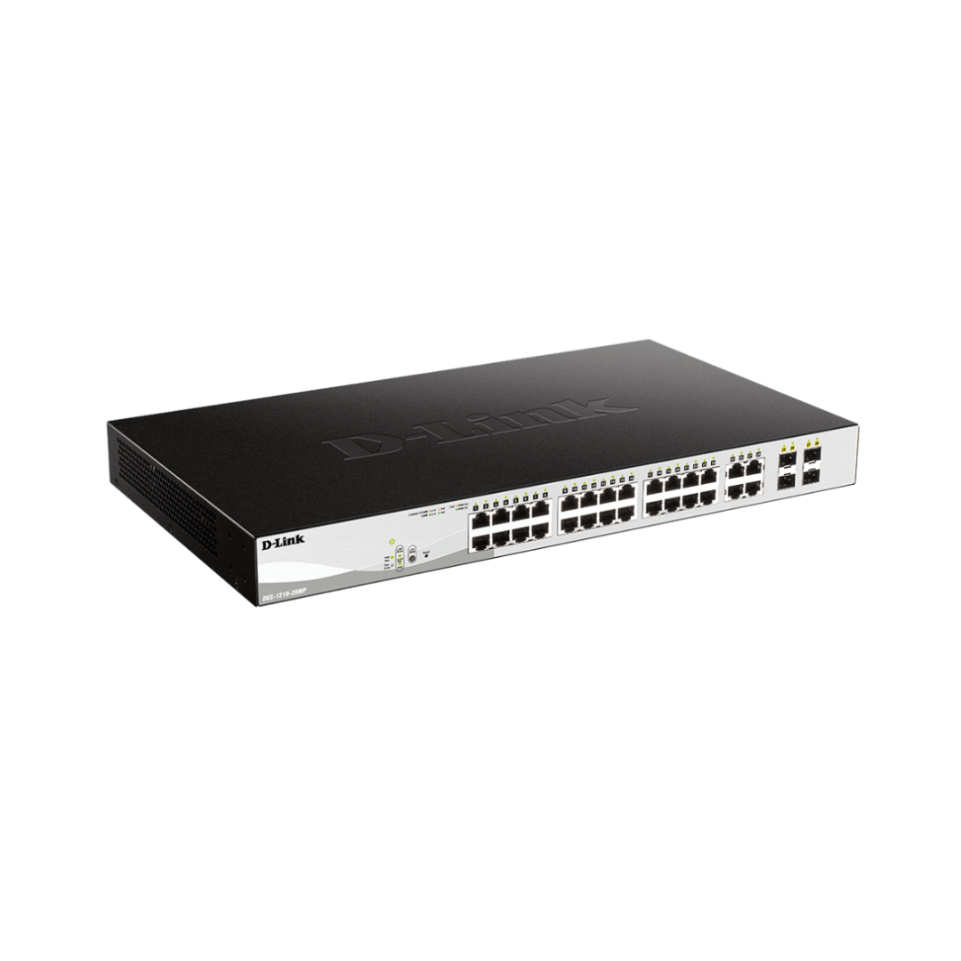 D-Link network switch on a white background