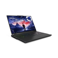 Lenovo Legion laptop with a scenic display on a white background