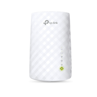 TP-Link Wi-Fi range extender on a white background